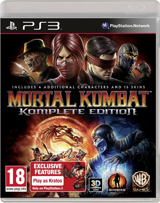 Mortal Kombat Komplete Edition - Warner Brothers - Spel - Warner Bros - 5051895149225 - 2 mars 2012