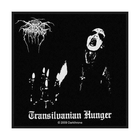 Darkthrone Standard Woven Patch: Transilvanian Hunger - Darkthrone - Merchandise - PHD - 5055339713225 - 19. august 2019