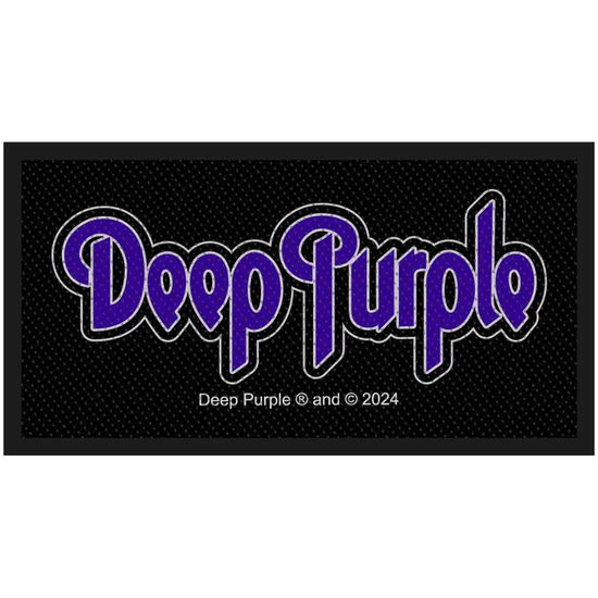 Cover for Deep Purple · Deep Purple Woven Patch: Logo (Patch) (2025)