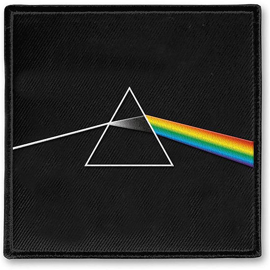 Pink Floyd Standard Woven Patch: Dark Side of the Moon Album Cover - Pink Floyd - Produtos -  - 5056368604225 - 