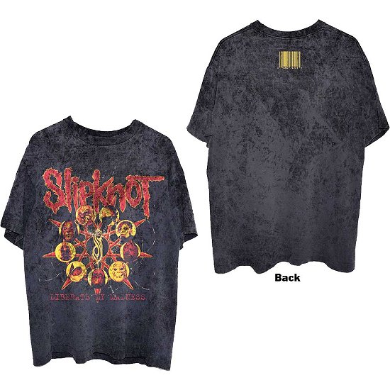 Slipknot: Liberate (Back Print & Wash Collection) (T-Shirt Unisex Tg. S) - Slipknot - Merchandise -  - 5056561021225 - 