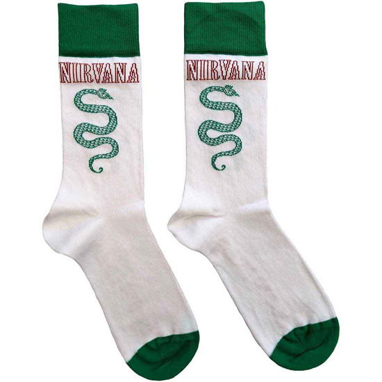 Cover for Nirvana · Nirvana Unisex Ankle Socks: Serve The Servants (UK Size 7 - 11) (Klær) [size M]