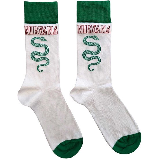 Nirvana Unisex Ankle Socks: Serve The Servants (UK Size 7 - 11) - Nirvana - Merchandise -  - 5056561092225 - 