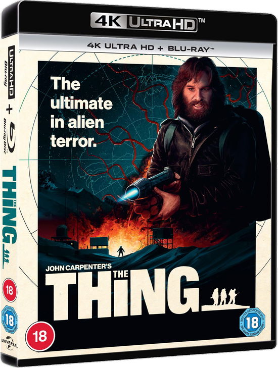 Cover for The Thing 4K Uhd (Repack) (Blu-ray) (2025)