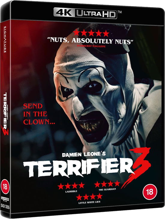 Cover for Terrifier 3 (Blu-ray) (2024)