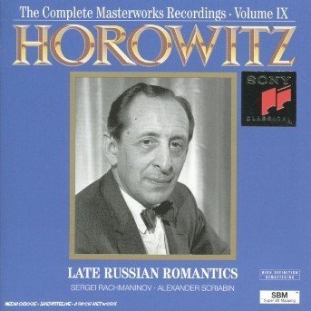Cover for Vladimir Horowitz · The Complete Masterworks Recordings Vol. 9 (CD)