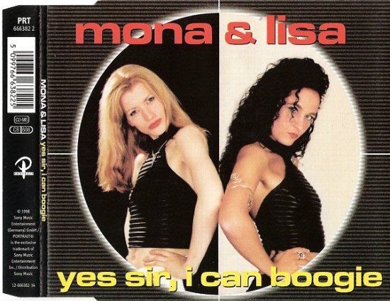 Cover for Mona &amp; Lisa · Mona &amp; Lisa-yes Sir I Can Boogie -cds- (CD) [Radio, Extended, Karaoke edition]