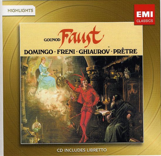 Freni - Domingo - Gounod: Faust (highlights) - Pretre - Musiikki - WARNER - 5099909486225 - tiistai 21. kesäkuuta 2011