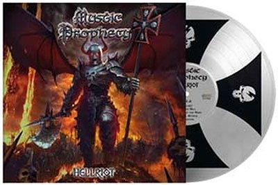 Cover for Mystic Prophecy · Hellriot (Ltd.Picture White / Black Cross LP) (LP) (2023)