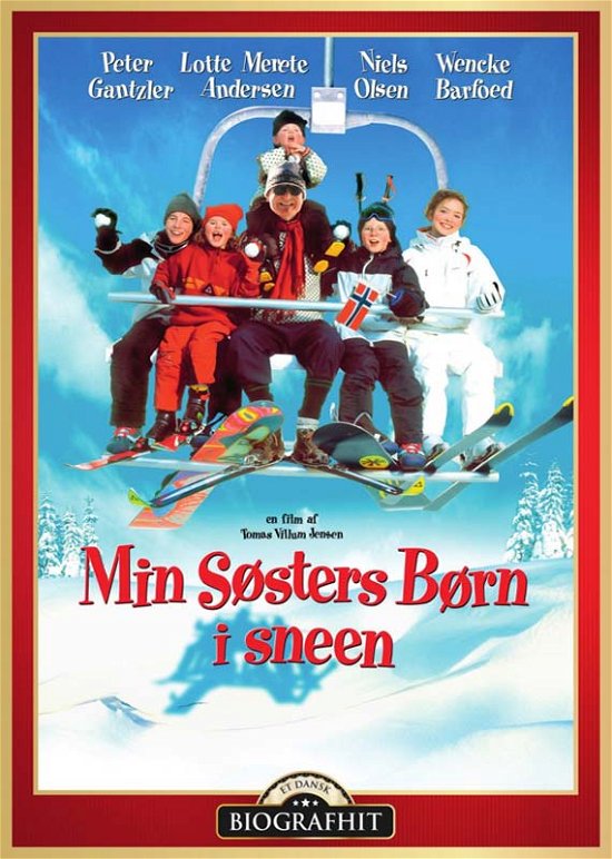Cover for Peter Gantzler / Lotte Merete Andersen / Niels Olsen / Wencke Barfoed · Min Søsters Børn I Sneen (DVD) (2018)
