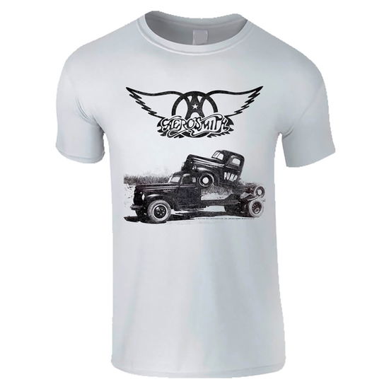 Cover for Aerosmith · Pump - White (T-shirt) [size S] [White edition] (2019)