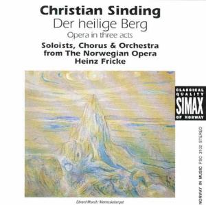 Der Heilige Berg - Sinding / Carlsen / Nwoc / Skram / Tennfjord - Muziek - SIMAX - 7025560310225 - 24 januari 1992