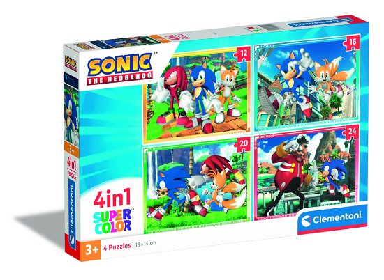Puslespil Sonic 4i1 - Clementoni - Board game - Clementoni - 8005125215225 - October 10, 2023