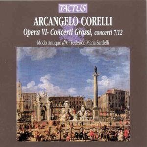 Cover for Federico Maria Sardelli · Concerti grossi,op.6,7-12 (CD) (2013)