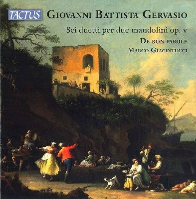 Cover for De Bon Parole / Giacintucci · Giovanni Battista Gervasio: Six Duets For Two Mandolins / Op. V (CD) (2022)