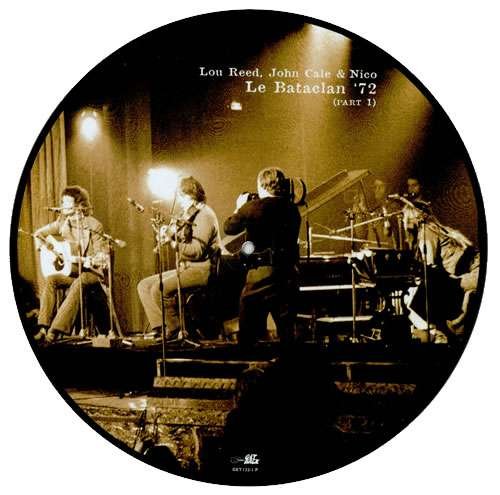 Cover for Lou Reed · Le Bataclan 1972 V.1 (LP) [Picture Disc edition] (2005)