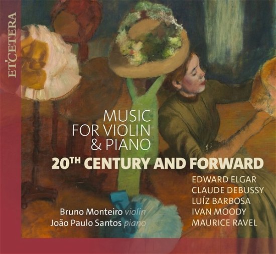 Cover for Bruno Monteiro &amp; João Paulo Santos · 20th Century And Forward (CD) (2024)