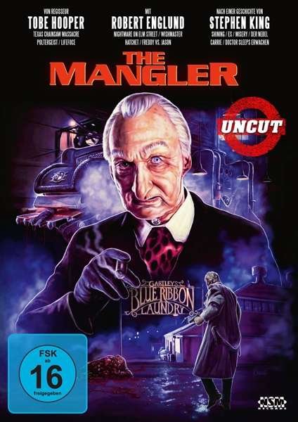 Cover for Tobe Hooper · The Mangler (Unrated) (Uncut) (DVD) (2020)