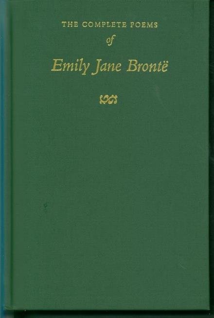 The Complete Poems of Emily Jane Bronte - Emily Jane Bronte - Books - Columbia University Press - 9780231012225 - October 22, 1941