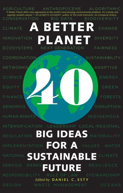 Cover for Daniel C Esty · A Better Planet: Forty Big Ideas for a Sustainable Future (Paperback Book) (2020)