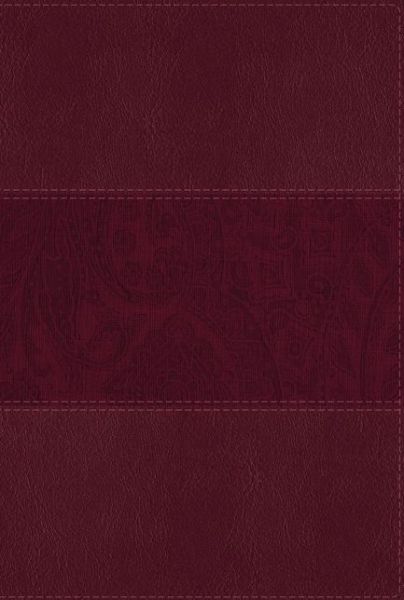 NIV Study Bible, Fully Revised Edition, Large Print, Leathersoft, Burgundy, Red Letter, Thumb Indexed, Comfort Print - Kenneth L. Barker - Books - Zondervan - 9780310449225 - September 15, 2020