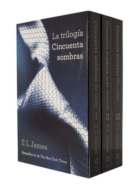 Cover for E L James · Trilogía Cincuenta Sombras: Cincuenta Sombra De Grey; Cincuenta Sombras Mas Oscuras Cincuenta Sombras Liberadas 3- Volume Boxed Set (Paperback Bog) [Spanish, Box edition] (2012)
