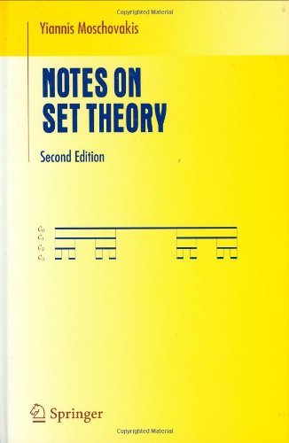 Cover for Yiannis N. Moschovakis · Notes on Set Theory - Undergraduate Texts in Mathematics (Innbunden bok) [2nd Ed. 2006 edition] (2005)