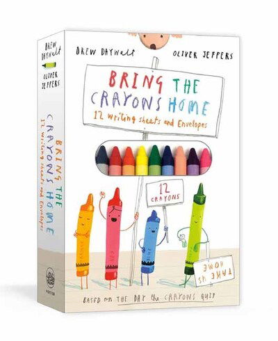 Cover for Drew Daywalt · Bring the Crayons Home: A Box of Crayons, Letter-Writing Paper, and Envelopes (Bog) (2020)