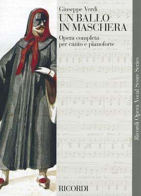 Cover for Giuseppe Verdi · Un Ballo in Maschera (A Masked Ball): Vocal Score (Taschenbuch) (2000)