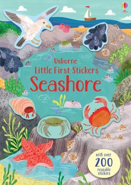 Little First Stickers Seashore - Little First Stickers - Jessica Greenwell - Livros - Usborne Publishing Ltd - 9781474968225 - 9 de julho de 2020