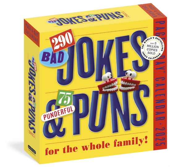 290 Bad Jokes & 75 Punderful Puns Page-A-Day® Calendar 2025: For the Whole Family! - Workman Calendars - Merchandise - Workman Publishing - 9781523525225 - September 19, 2024