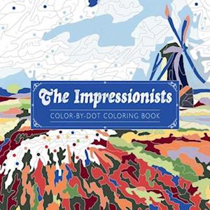 Cover for Andrews McMeel Publishing · The Impressionists Color-By-Dot Coloring Book (Taschenbuch) (2024)