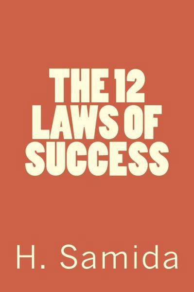 Cover for Habel H Samida · The 12 Laws for success (Pocketbok) (2016)