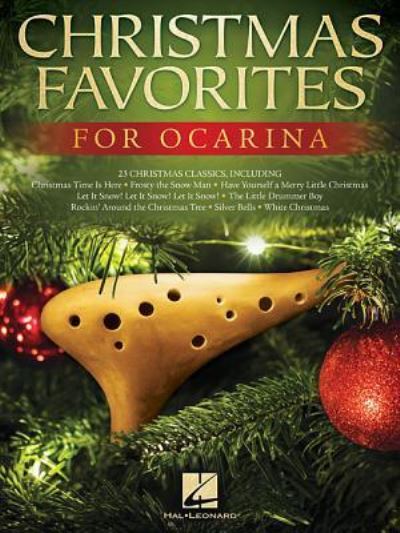 Cover for Hal Leonard Publishing Corporation · Christmas Favorites for Ocarina (Book) (2018)