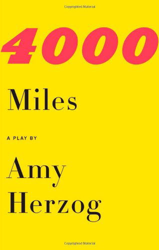Cover for Amy Herzog · 4000 Miles and After the Revolution: Two Plays (Taschenbuch) (2013)