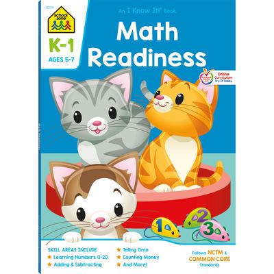 Cover for School Zone Publishing Company · Math Readiness (Paperback Book) (2019)