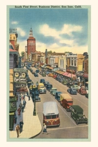 Cover for Found Image Press · Vintage Journal First Street, San Jose, California (Book) (2022)