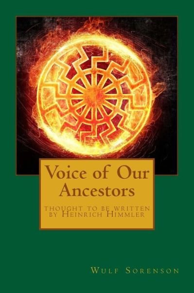 Cover for Heinrich Himmler · Voice of Our Ancestors (Paperback Book) (2015)