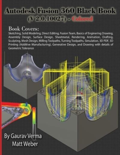 Cover for Gaurav Verma · Autodesk Fusion 360 Black Book (V 2.0.10027) - Colored (Taschenbuch) (2021)