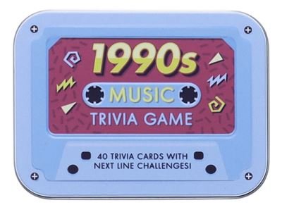 1990s Music Trivia Game - Ridley's Games - Brætspil - Chronicle Books - 9781797229225 - 8. august 2024