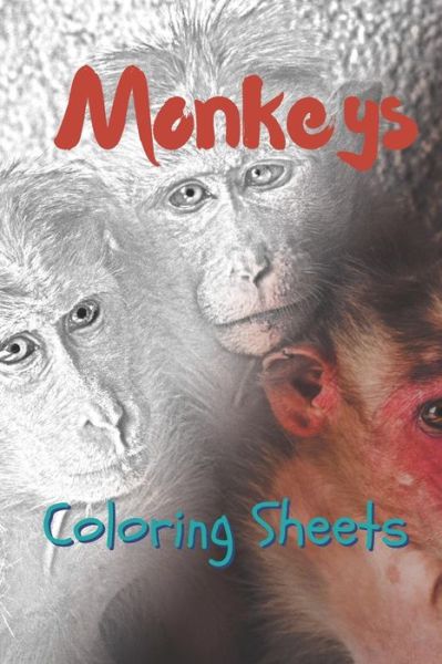 Cover for Julian Smith · Monkey Coloring Sheets (Paperback Book) (2019)