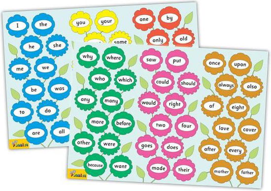 Jolly Phonics Tricky Word Posters: In Print Letters - Sue Lloyd - Gadżety - Jolly Learning Ltd - 9781844145225 - 1 września 2017