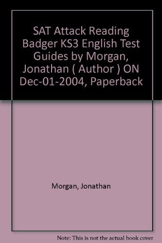 Cover for Jonathan Morgan · SAT Attack Reading: Badger KS3 English Test Guides - Badger KS3 Test Revision Guides S. (Paperback Book) [2 Revised edition] (2004)