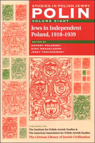 Cover for Antony Polonsky · Polin: Studies in Polish Jewry Volume 8: Jews in Independent Poland, 1918-1939 - Polin: Studies in Polish Jewry (Paperback Book) (2004)