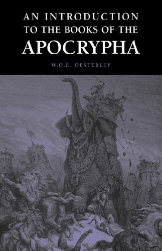 Cover for W.o.e. Oesterley · An Introduction to the Books of the Apocrypha (Paperback Book) (2006)