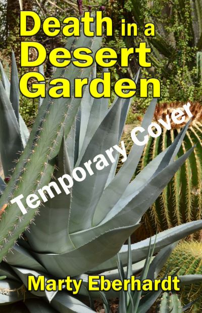 Cover for Marty Eberhardt · Death in a Desert Garden - Bea Rivers Mystery (Paperback Book) (2021)