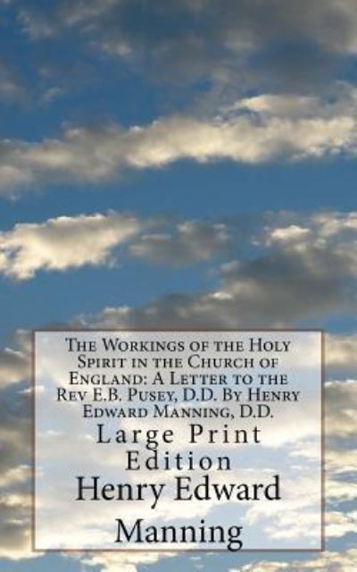 Cover for Henry Edward Manning · The Workings of the Holy Spirit in the Church of England (Paperback Book) (2017)