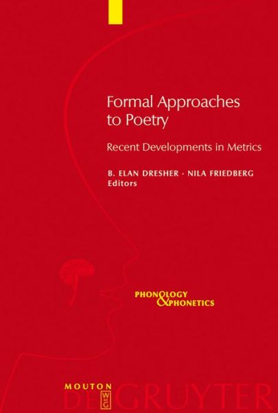 Cover for Bezalel E Dresher · Formal Approaches to Poetry (Book) (2006)