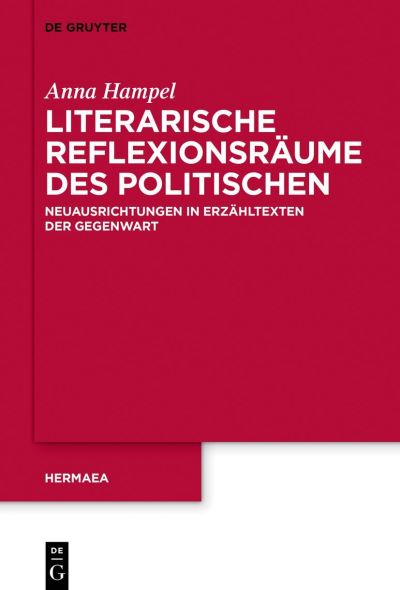 Cover for Hampel · Literarische Reflexionsräume des (Book) (2021)