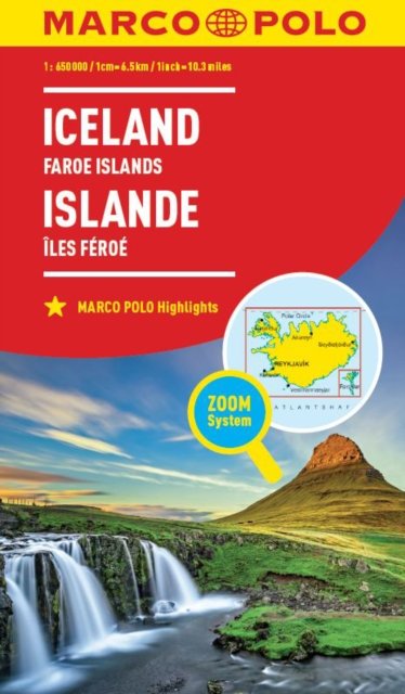 Cover for Marco Polo · Iceland Marco Polo Map - Marco Polo Maps (Landkarten) (2022)